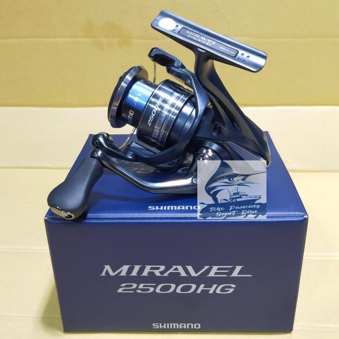 REEL SHIMANO MIRAVEL 2500HG POWER HANDLE NEW 2022
