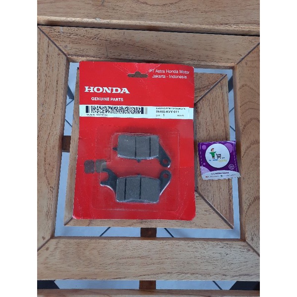 Pad Kampas Rem Depan Beat Karbu Original AHM