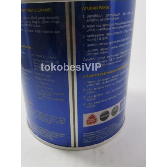 CAT KAYU & BESI SEIV - Putih