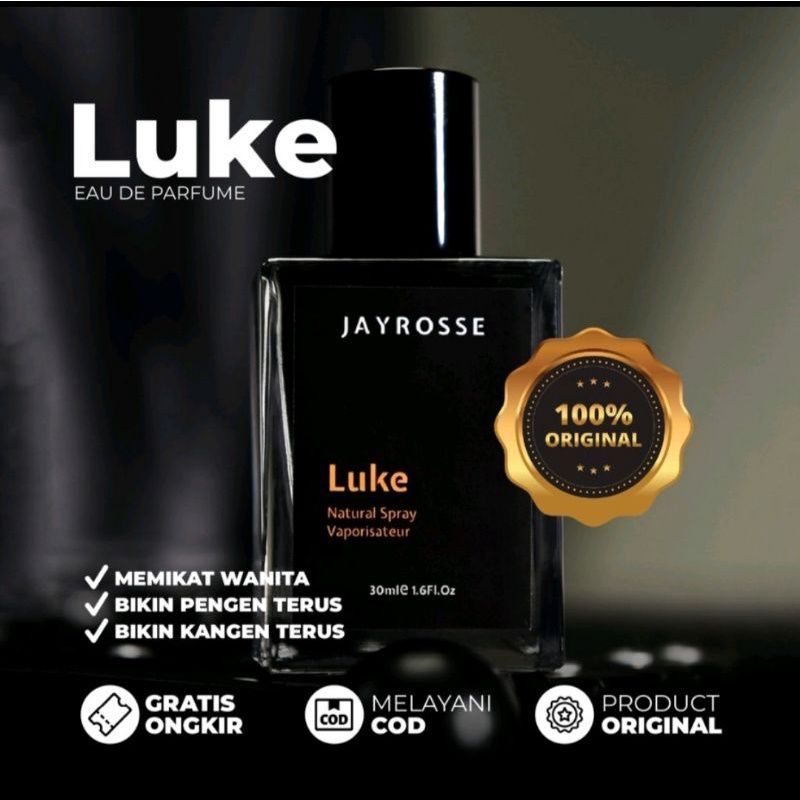 Parfum Luke Jayrosse pria ParfumJayrosse Luke 30ml
