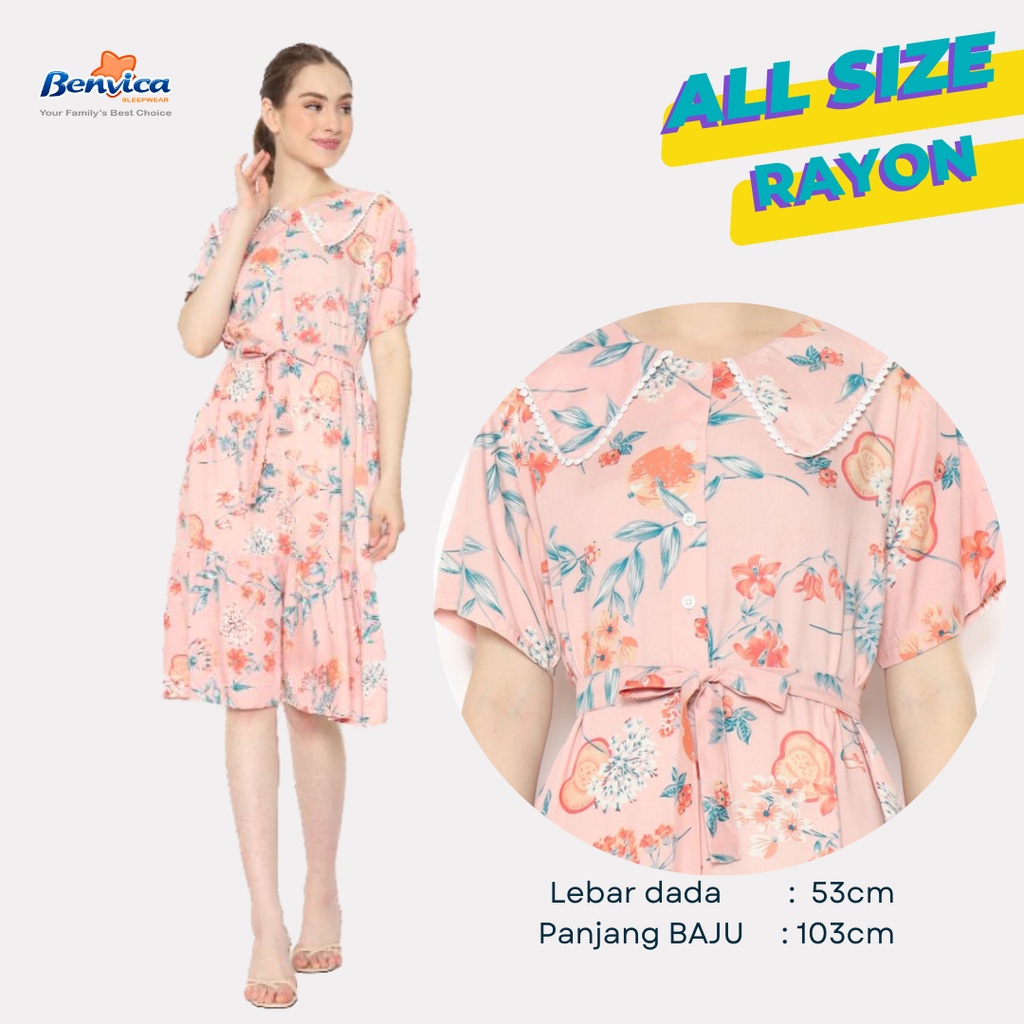 BAJU TIDUR DASTER KATUN RAYON AMR