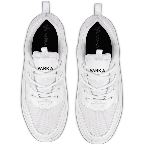 Sepatu Sneaker Wanita Trendy V 2761 Brand Varka Sepatu Kets Casual Wanita Kuliah Kerja Hangout - Putih