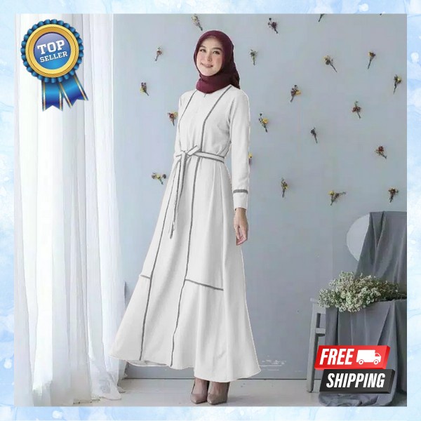 Games Bridesmite Pakaian Wanita Dewasa Dres Muslimah Ghamis Remaja Baju Pesta Mewah Dres Lamaran Gam