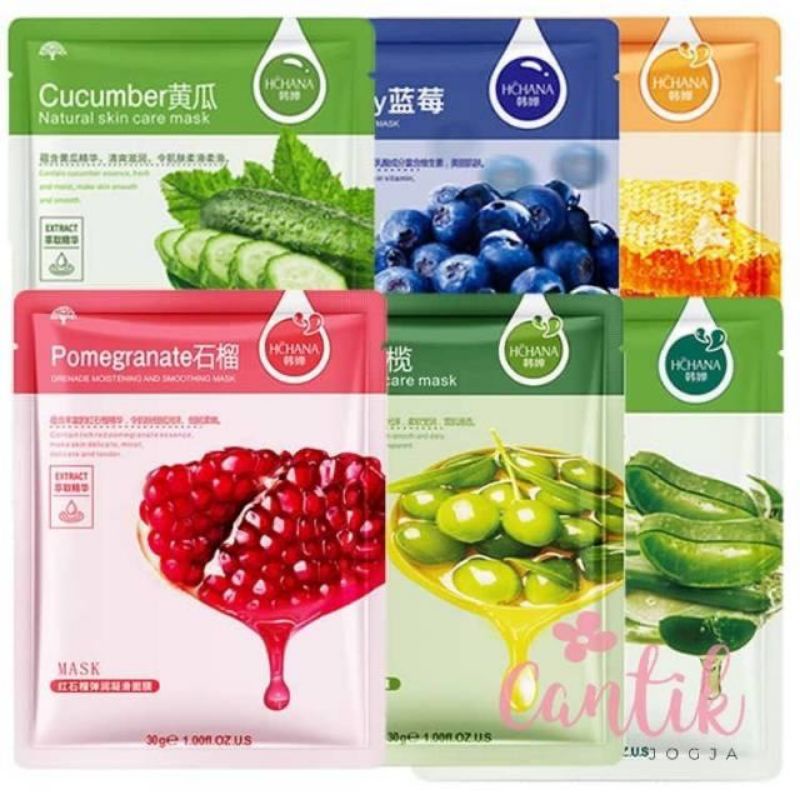 MASKER WAJAH/ SHEET MASK ORIGINAL