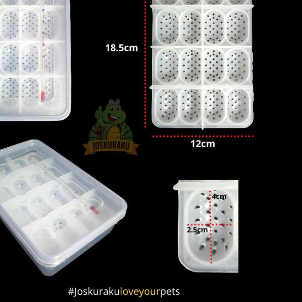 Inkubator Reptil Telur Incubator Egg Gecko Ular Kura Kadal Reptile Egg - Incubator saja