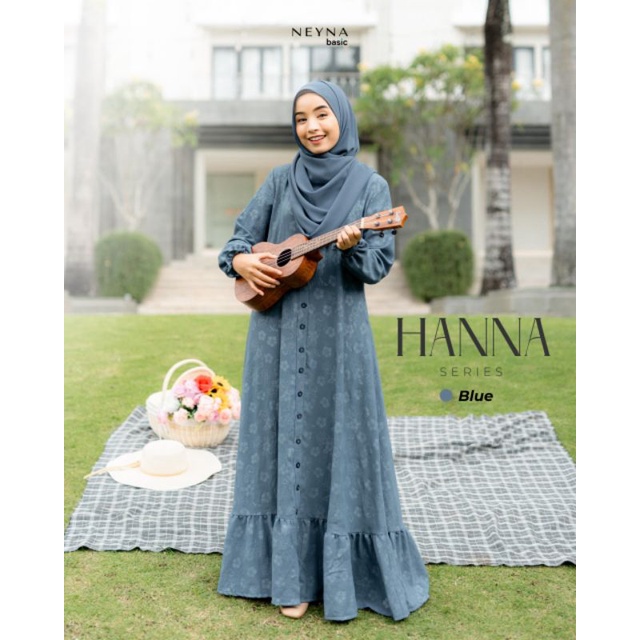Gamis Kece HANNA Serie By Neyna Basic Gamis Premium