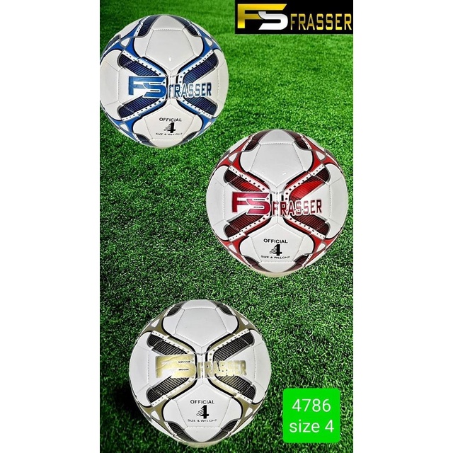 Bola sepak bola kaki frasser 4792 ukuran 4