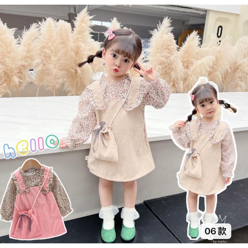 Baju Anak Perempuan Import Premium 1 Tahun