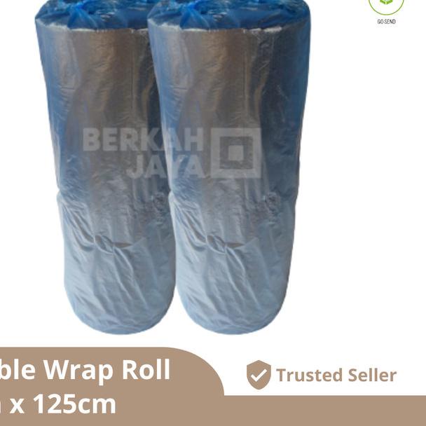 

BUBBLE WRAP / PLASTIK GELEMBUNG HITAM ROLL 50MX125CM (BACA DESKRIPSI)