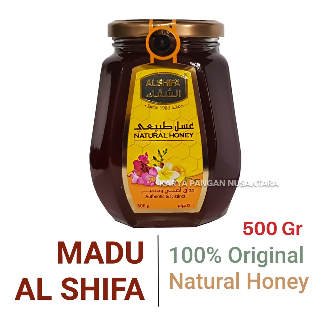 

MADU AL SHIFA 100% ORIGINAL MADU ALSHIFA ASLI NATURAL HONEY 500 GR