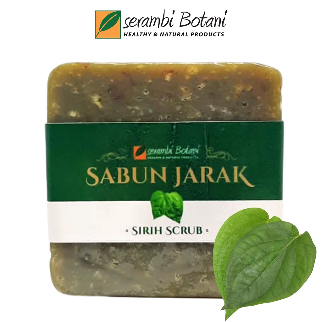 Sabun Sirih Kewanitaan / Sabun Batang Herbal Natural Alami Organik / Sabun Sirih Scrub Jatropha Sera