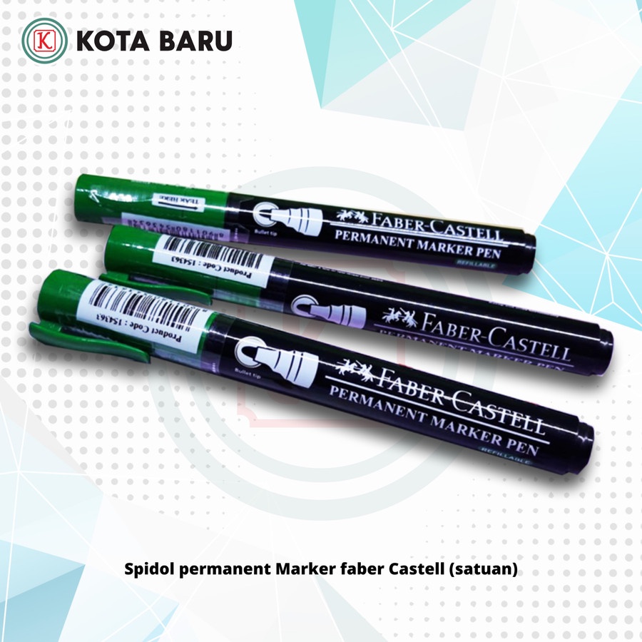 

Spidol permanent Marker faber Castell (satuan)