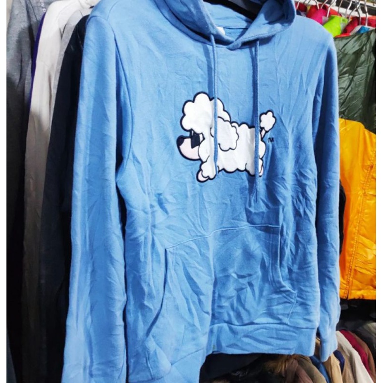 Hoodie Pancoat Biru