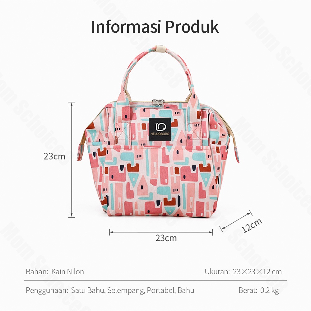 Halobaby Tas Bayi Perlengkapan Bayi Medium/baby diaper bag