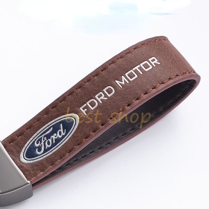 Ford Ranger Kulit Sarung Kunci Mobil Remote Key Case Shell Holder Kantong Key Fob Keychain Untuk Ford Ranger Ecosport Focus