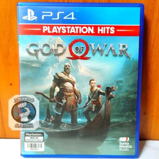 PS4 God of War PS4 Kaset Godofwar Playstation PS 4 5 CD BD Game Games Kratos Atreus Godofwar Gods of Wars GOW Games PS4 PS5 god of war horizon detroit reg 3 region asia ragnarok raknarok rak narok rag ragnrok terbaru baru original asli ori gow 4 5 3