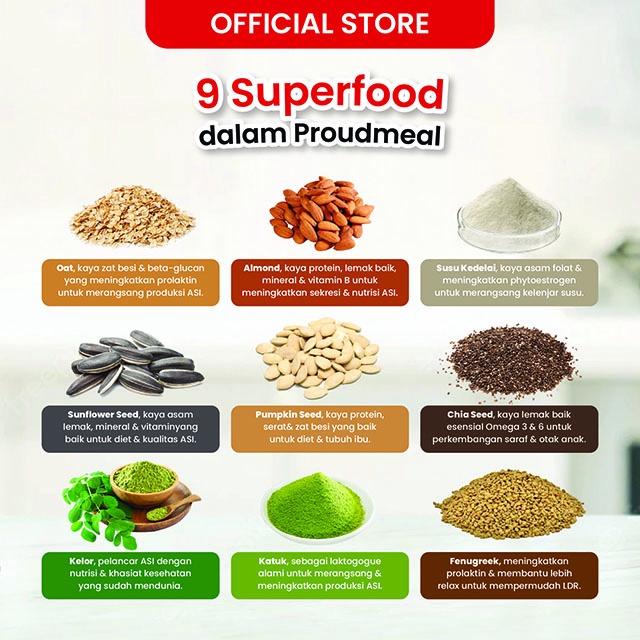 Coba Rasa Stroberi - PROUDMEAL ASI BOOSTER - Nutrisi Diet Busui