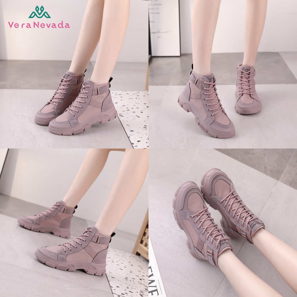 Ivony Seivona - VN1142 Vera Nevada Sepatu Sneakers Boots Wanita Sport Shoes