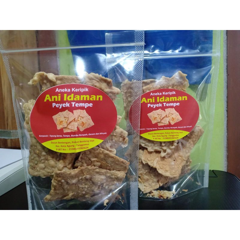 

Keripik Tempe kres kres