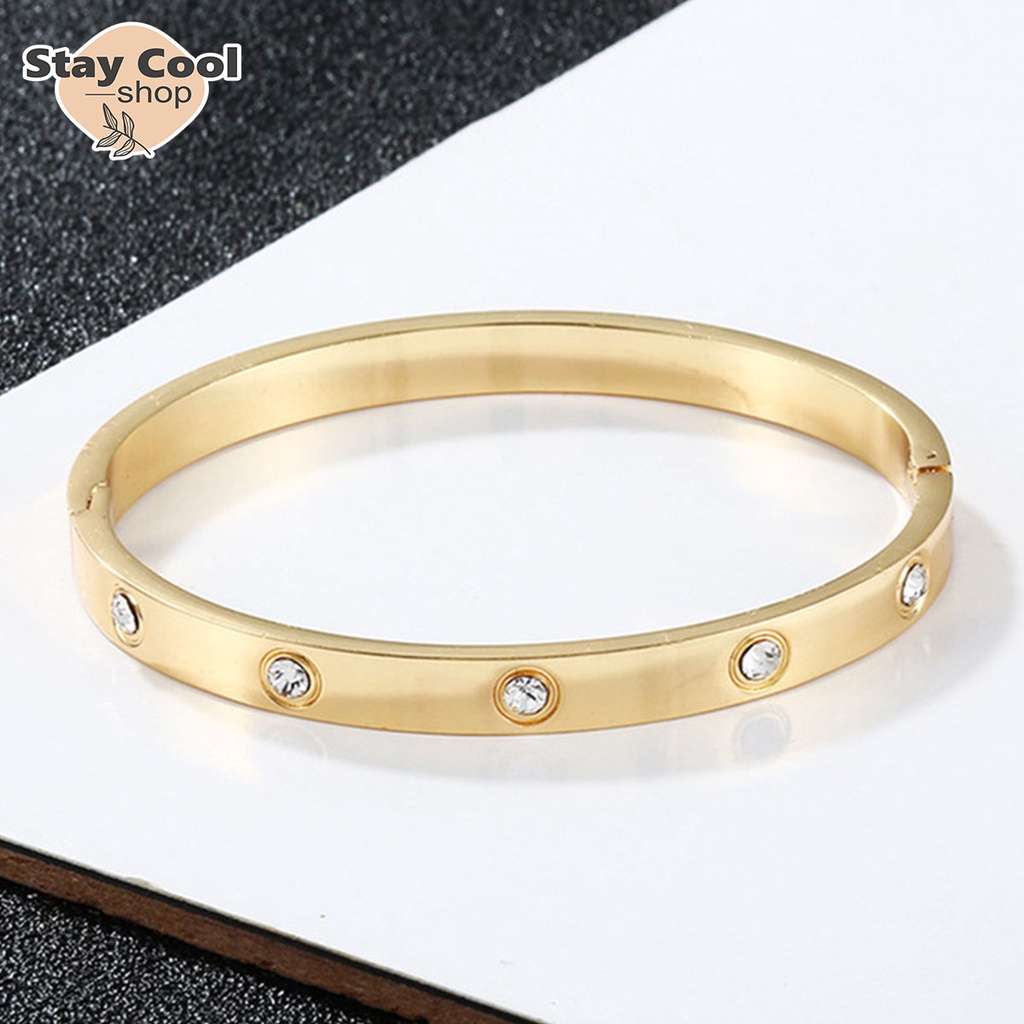 Gelang Titanium Mata Perhiasan Fashion Import Kualitas Premium Anti karat Dan Luntur Bisa Cod Bayar Ditempat