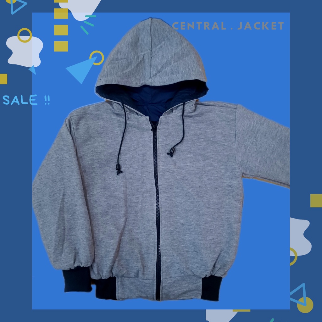 Jaket Parasut Anak Laki Bolak Balik - Jaket Anak Cowok TK SD - Jaket Anak Bolak Balik Premium