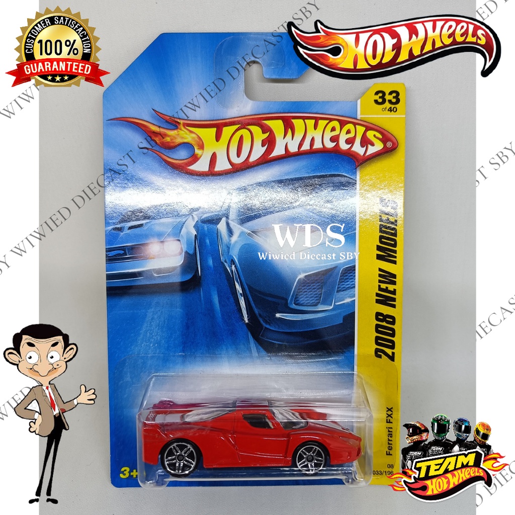 Hot Wheels Hotwheels Ferrari FXX Merah Hitam Kuning Diecast Collection