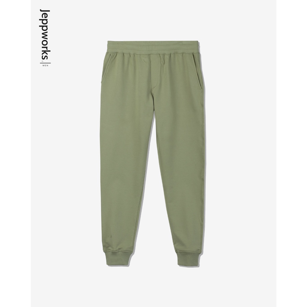 Jeppworks Jogger Pants Terry Olive Green