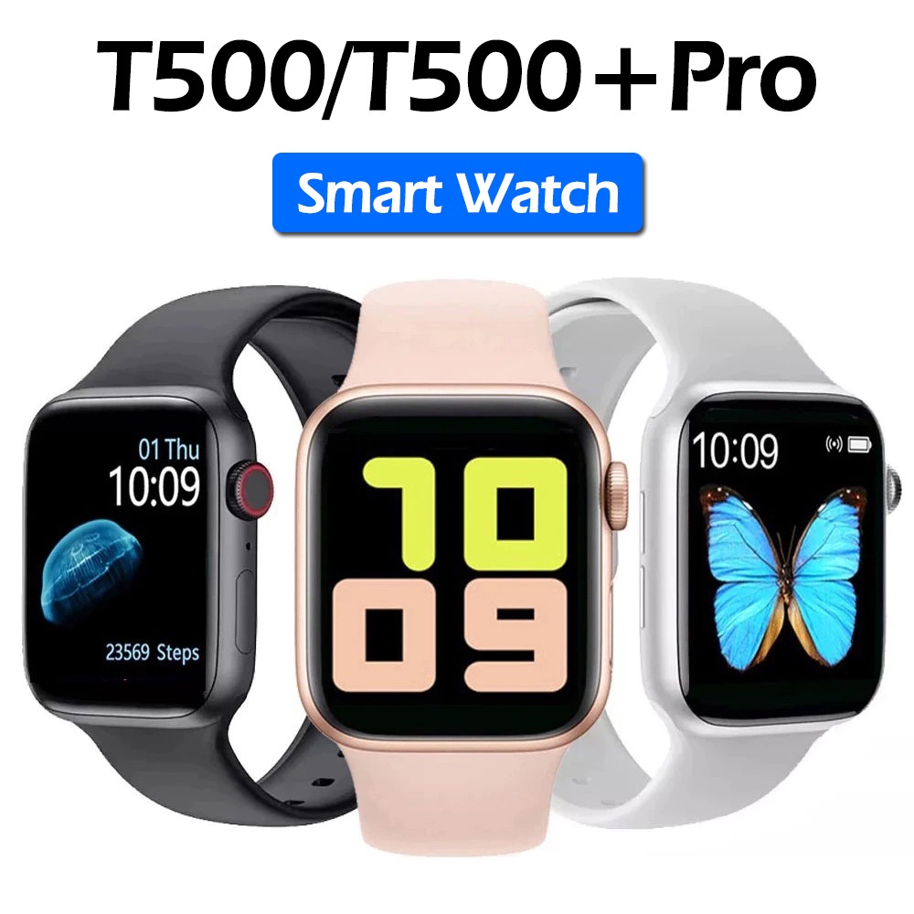 T500 Smart Watch Men Women Top SmartWatch Heart Rate Monitor Whatsapp Message Reminder Sports Activity Tracker