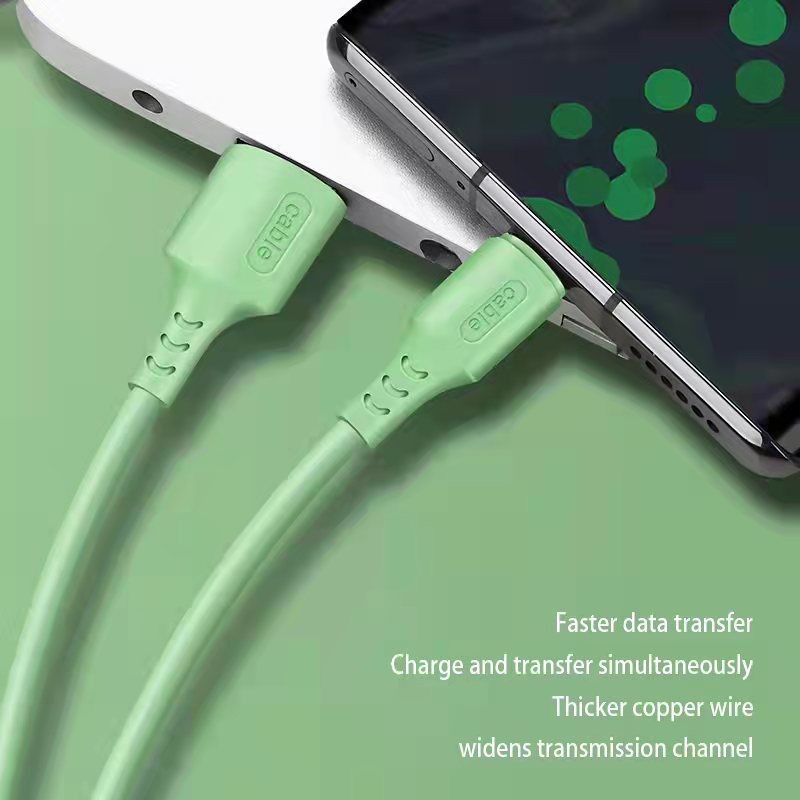 Kabel Data / Charger USB Macaron Fast Charging