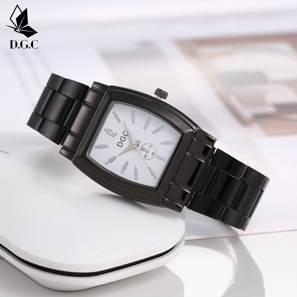 Jam Tangan Couple ✅ Analog Strap Stainless Steel Casual Quartz Wanita Pria Wanita Fashion Import C102