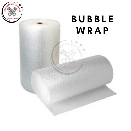 

Tambahan Bubble Wrap Supaya Packing-An Lebih Aman (Tidak Dijual Terpisah Tanpa Product)