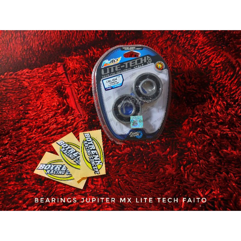 BEARINGS LAHER LAKER KRUK AS ASKRUK JUPITER MX LITE TECH FAITO - BOYRENK RACING CONCEPT