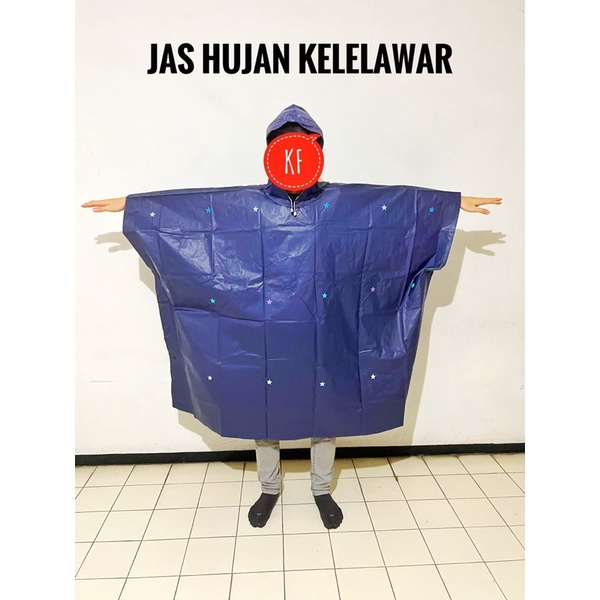 Jual Jas Hujan Tebal Model Kelelawar Ada Kancing Dengan Tas Shopee Indonesia