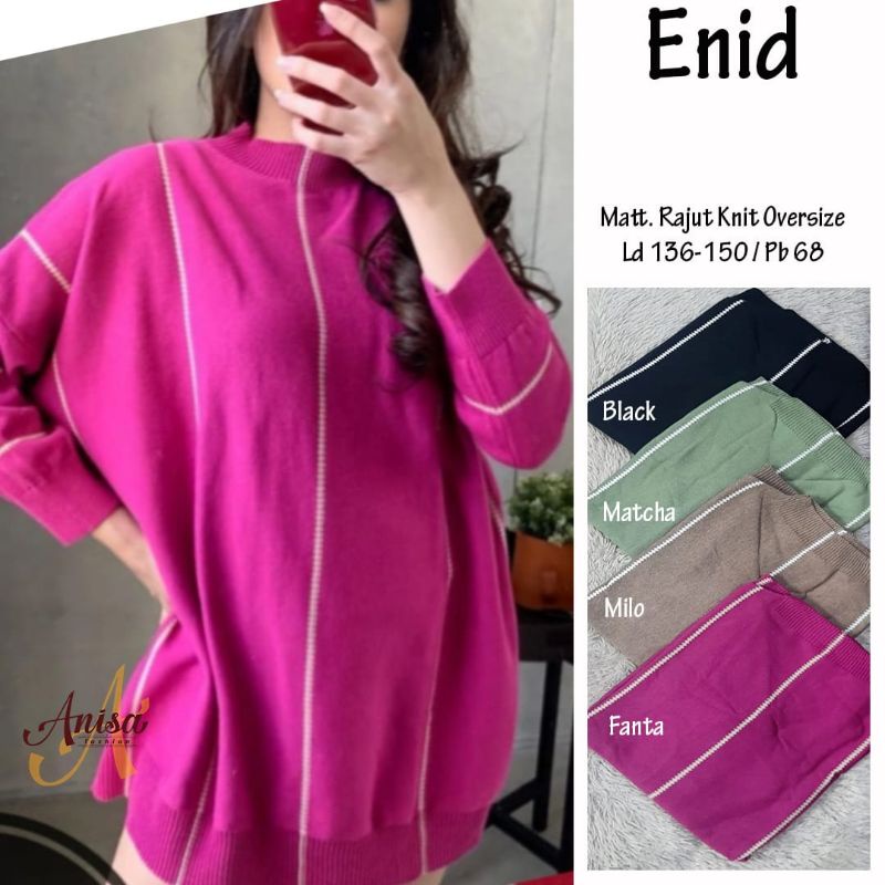 Enid By Anisa || Sweater Rajut Premium