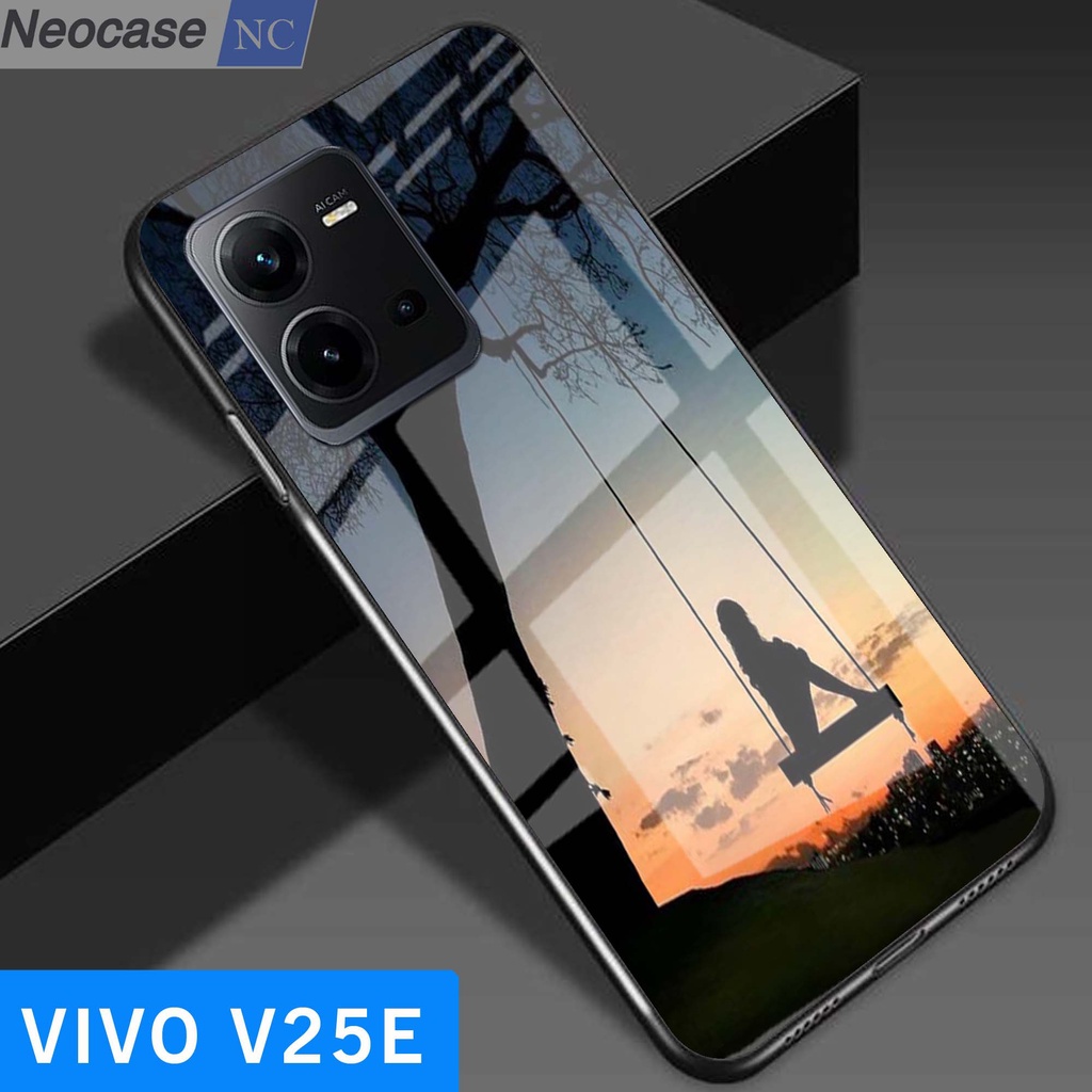 [N28] Softcase Glass Kilau Vivo V25e - Casing HP Vivo V25e - Case HP Vivo V25e