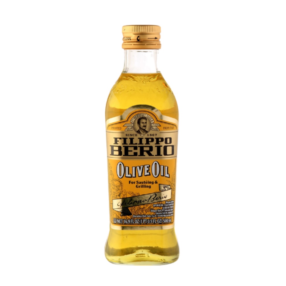 

minyak zaitun olive oil filippo berio pure for sauteing & grilling 500