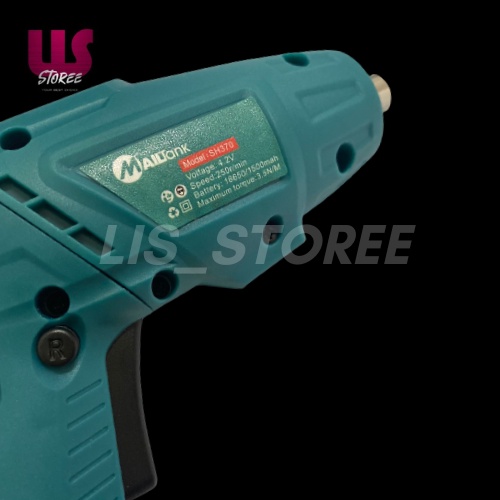 MAILTANK SH370 Obeng Listrik Bor Obeng Elektrik Screwdriver Cordless