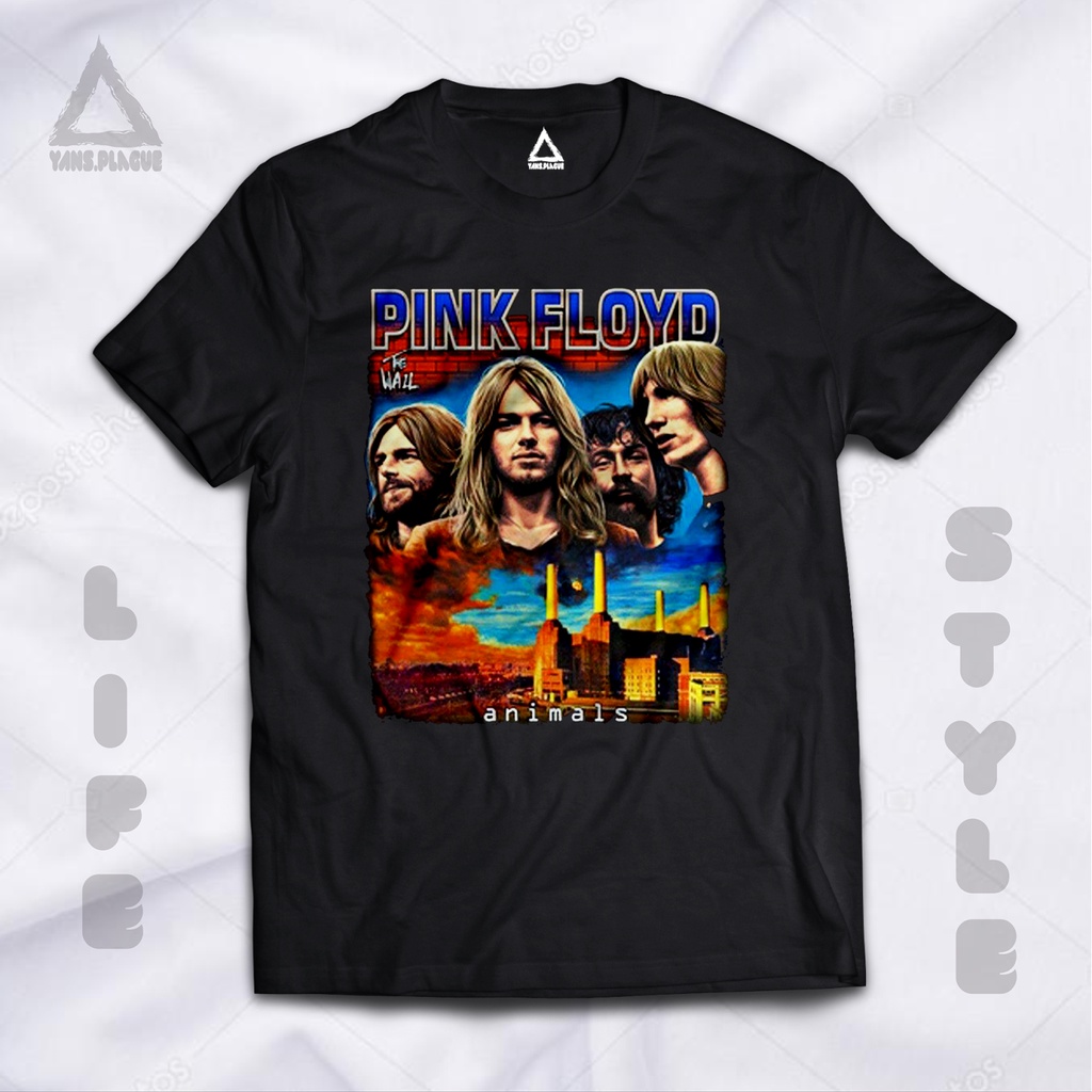KAOS BAND PINK FLOYD the wall animal, kaos distro, tshirt keren, kaos band, kaos musik, kaos band ro