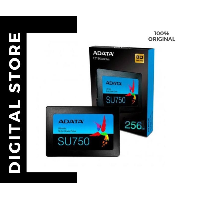 SSD ADATA SU750 256GB - SSD SATA 3 / SSD SATA III - SSD 2.5 inch