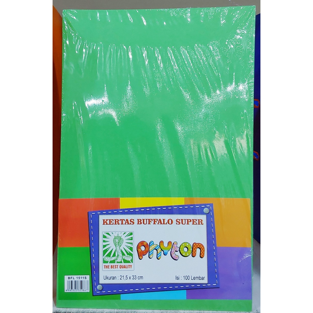 

(PAK) KERTAS BUFALLO POLOS PHYTON HIJAU TUA / BUFALLO / KERTAS BUFALLO