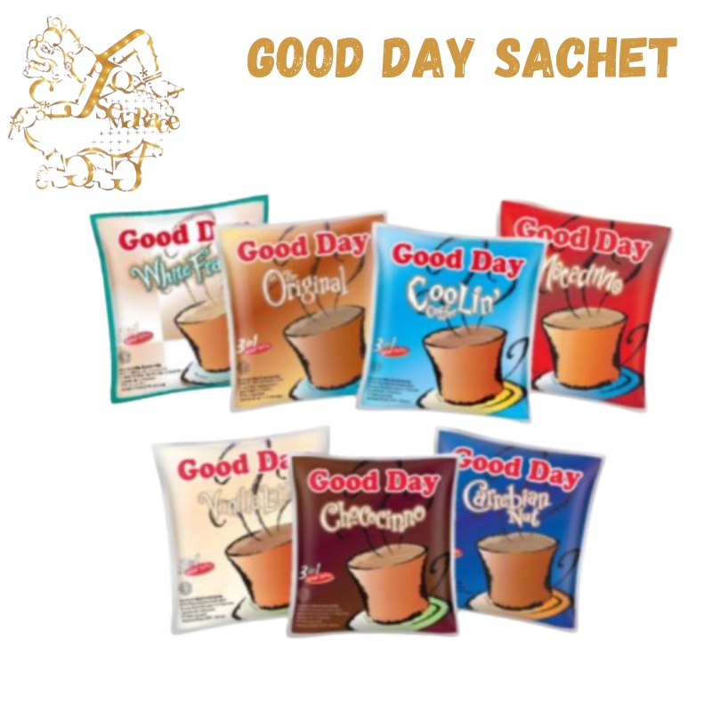 GOOD DAY SACHET 1 RENCENG ISI 10 PCS