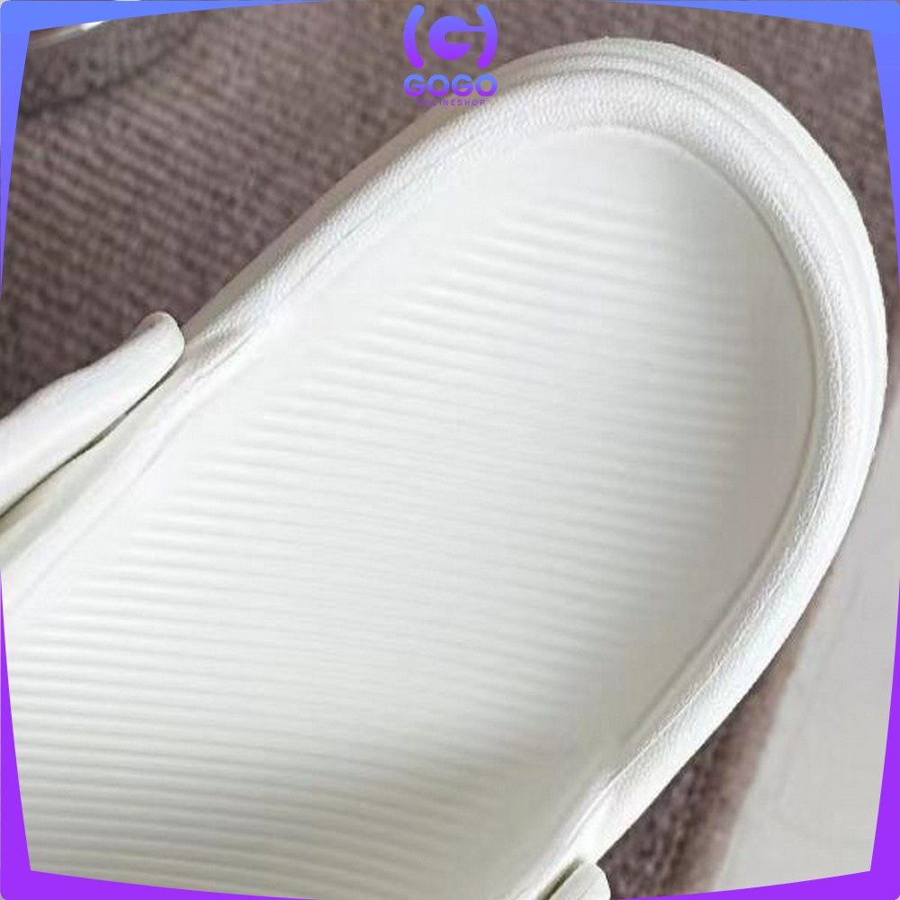 GOGO-S49 Sandal Jelly Wanita Bahan EVA Anti Slip Elastis Selop Rumahan / Sendal Gunung Cewek Couple Slipper Soft Empuk Elastic Import