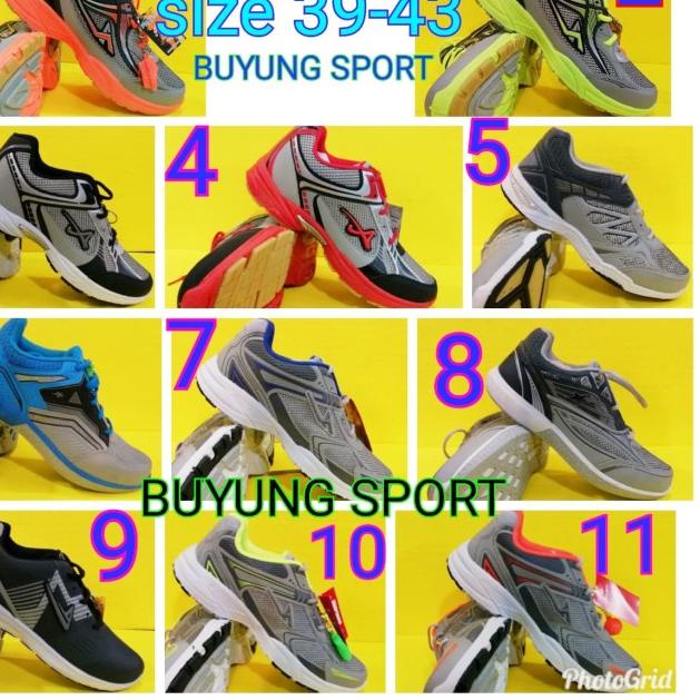 Sepatu sport Pria merk PRO ATT/sepatu running pria/