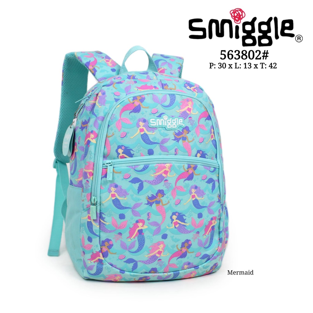 Smiggle Vibin' Classic Lite Backpack &amp; Drink Bottle Set