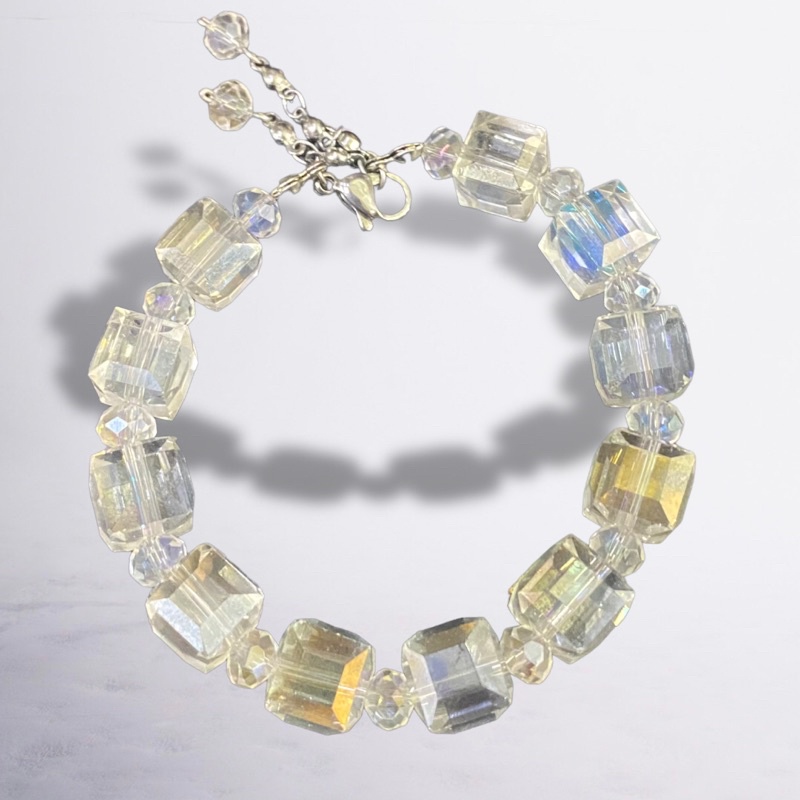 gelang titanium cristal premium