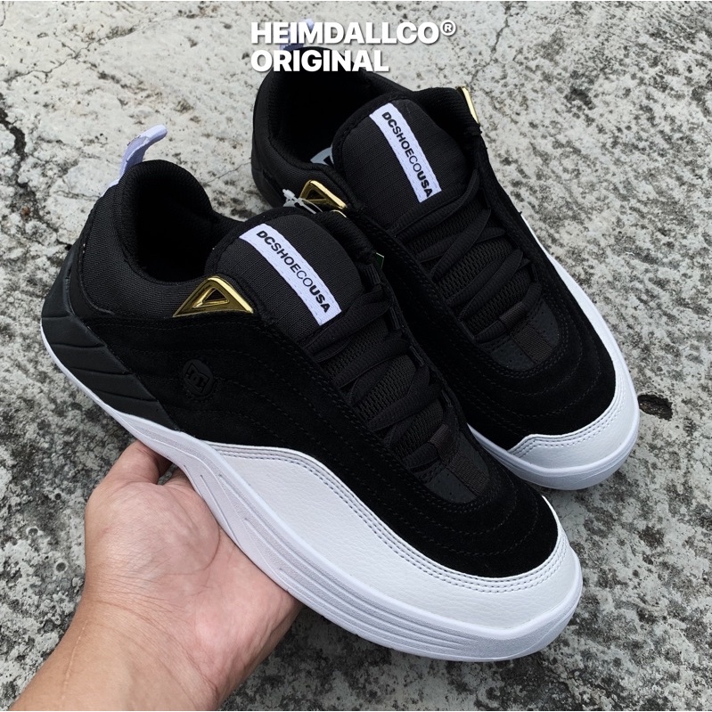 DC SHOES WILLIAMS SLIM S BLACK WHITE GOLD ORIGINAL