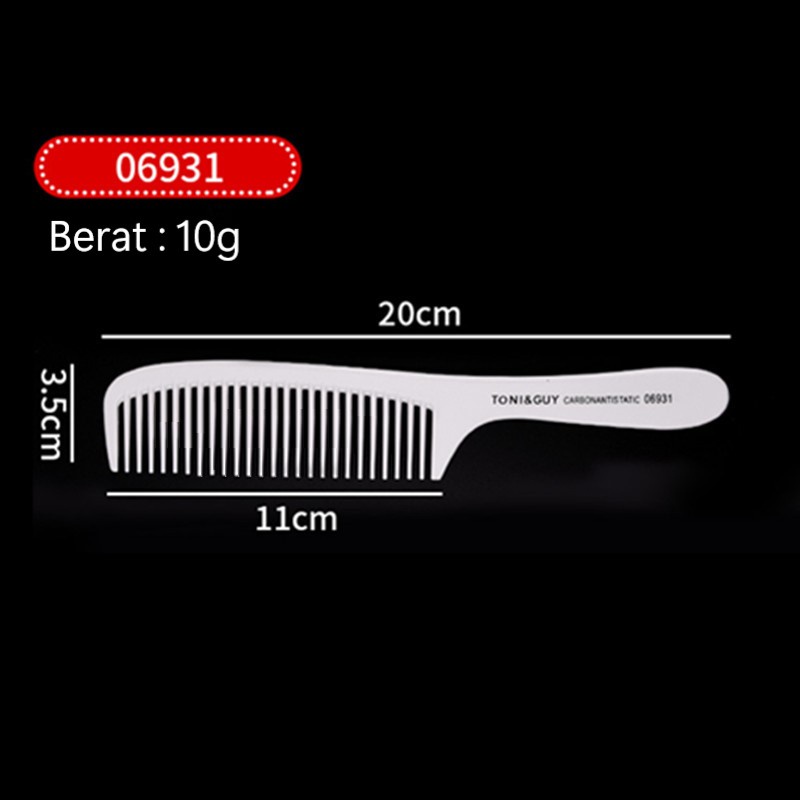 JEJE Sisir Toni &amp; Guy Sisir Potong / Ekor