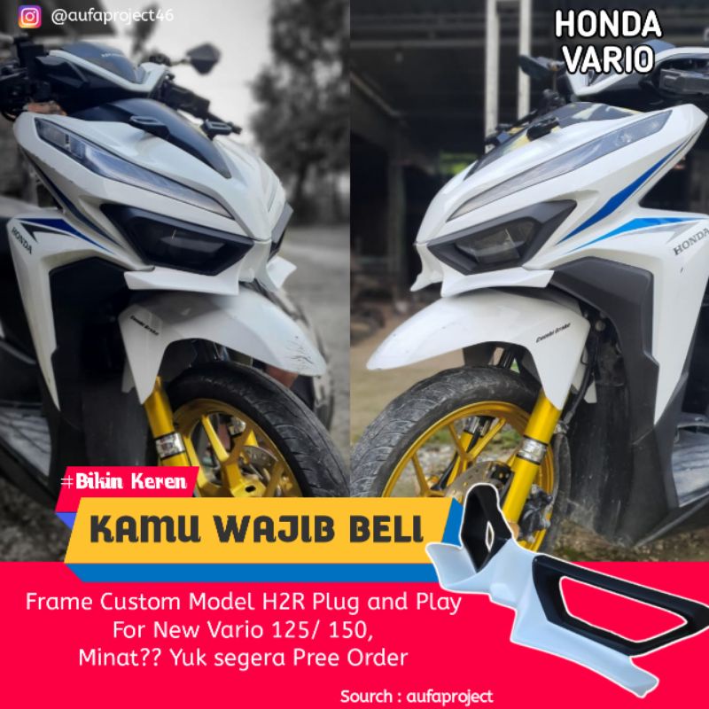 Tameng Atau Kedok Honda Vario 125/150cc