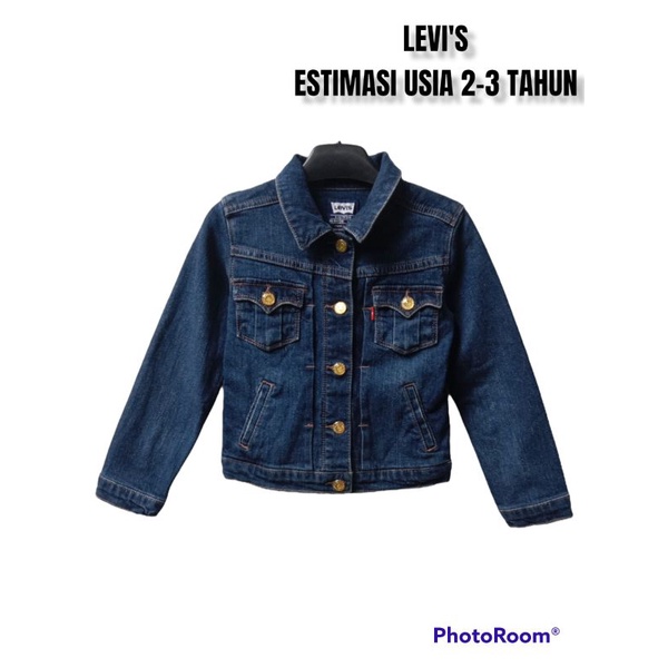 Jaket Jeans Anak Levi's Thrift