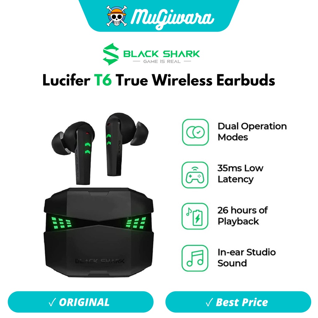 Black Shark Lucifer T6 True Wireless Gaming Earbuds